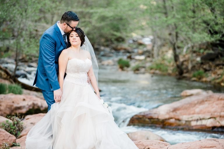 Wedding Photographer at L’Auberge Sedona, Arizona | Kara &#038; Eric