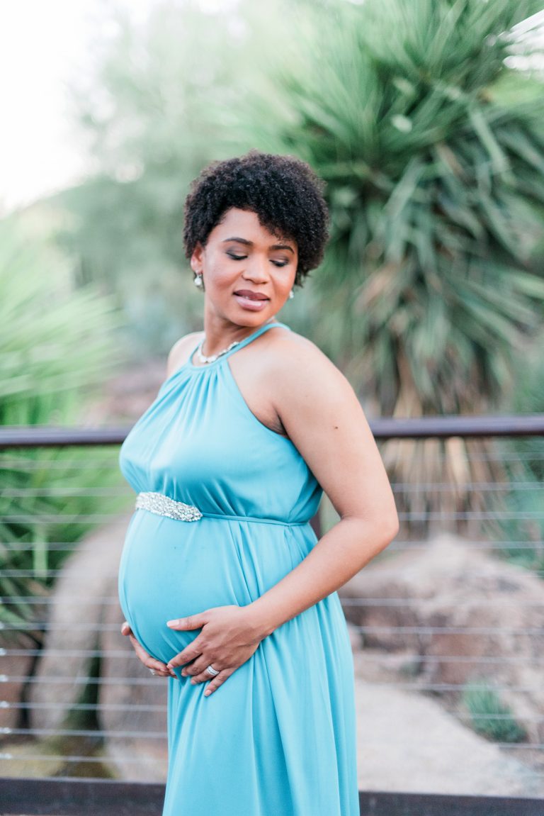 Maternity Photo Session | Phoenix, Arizona &#8211; Desert Botanical Gardens