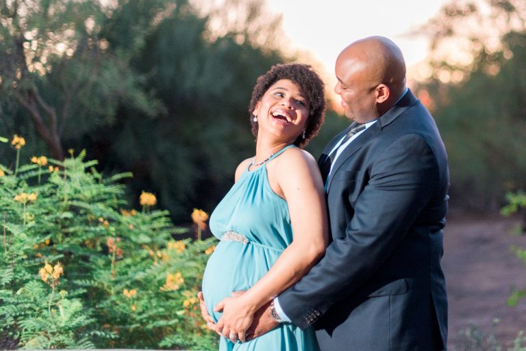 Maternity Photo Session | Phoenix, Arizona &#8211; Desert Botanical Gardens