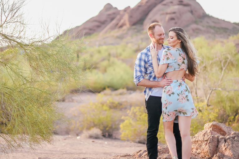 Engagement Photo Session | Scottsdale, Arizona &#8211; Botanical Gardens