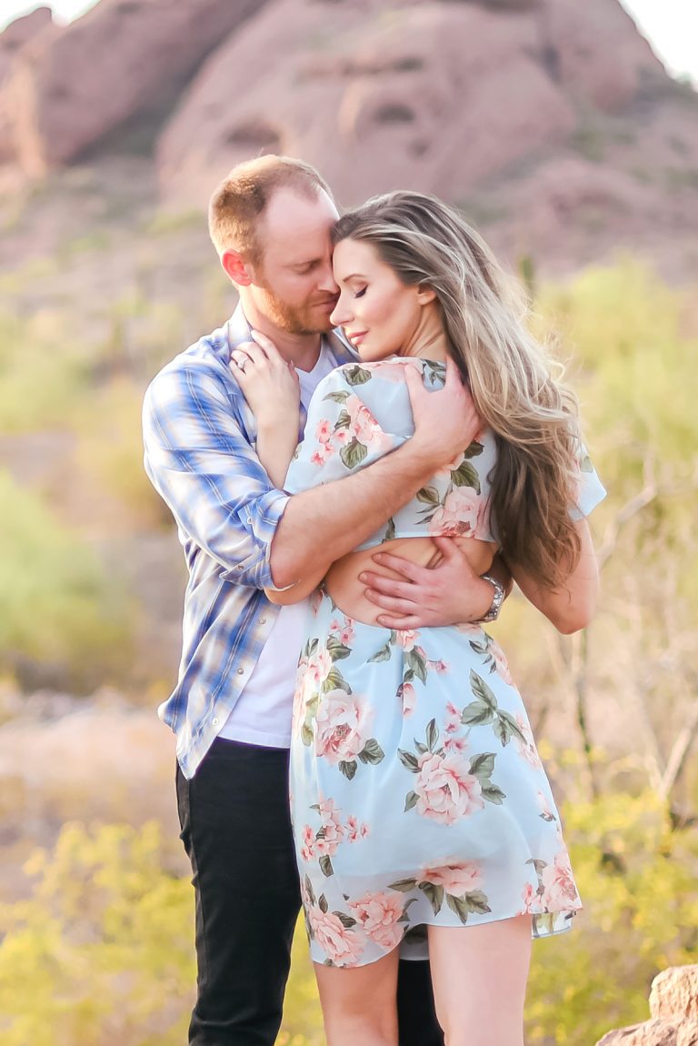 Engagement Photo Session | Scottsdale, Arizona &#8211; Botanical Gardens