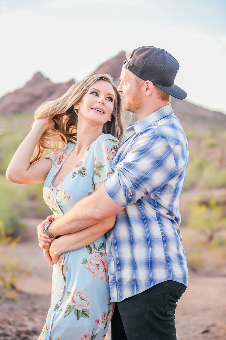 Engagement Photo Session | Scottsdale, Arizona &#8211; Botanical Gardens