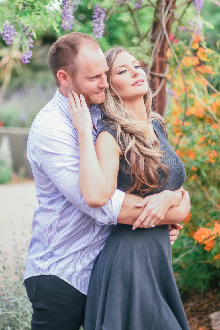 Engagement Photo Session | Scottsdale, Arizona &#8211; Botanical Gardens