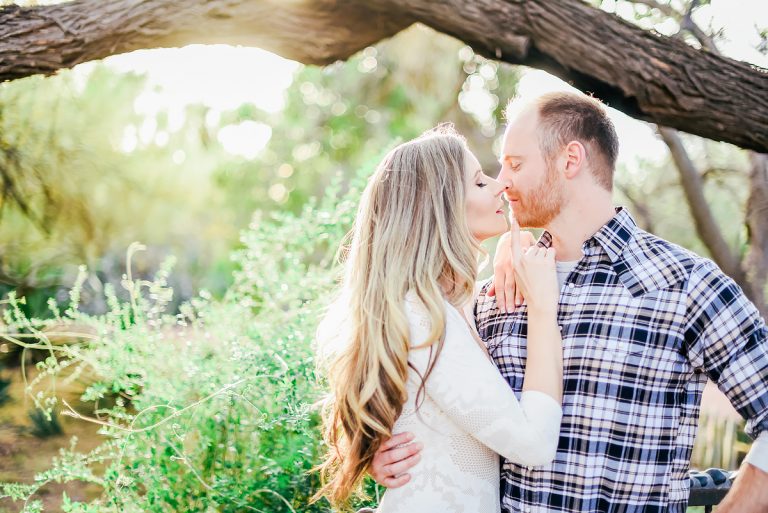 Engagement Photo Session | Scottsdale, Arizona &#8211; Botanical Gardens