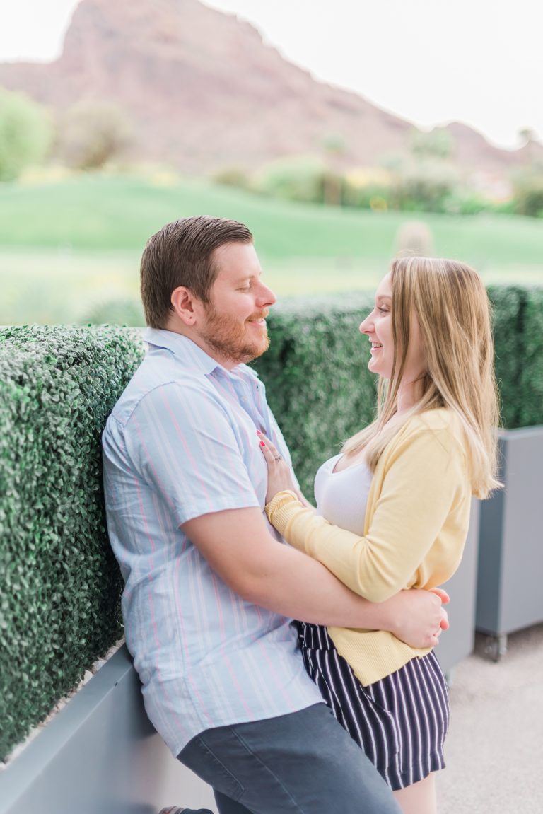 Engagement Photo Session | Scottsdale, Arizona &#8211; Mountain Shadows Resort