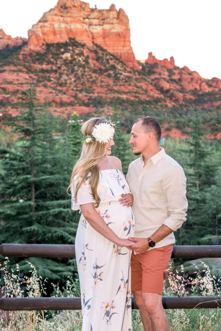 Arizona Maternity Photographers | Sedona, Arizona &#8211; L&#8217;auberge Resort