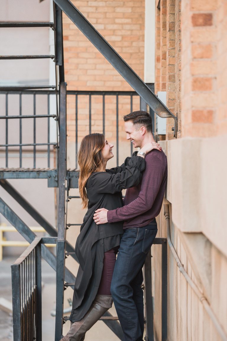 Arizona Engagement Photographers | Downtown Phoenix, Monroe Street