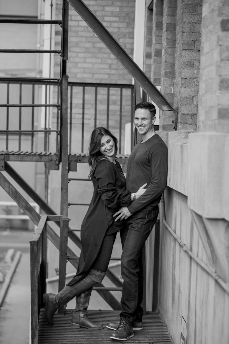 Arizona Engagement Photographers | Downtown Phoenix, Monroe Street