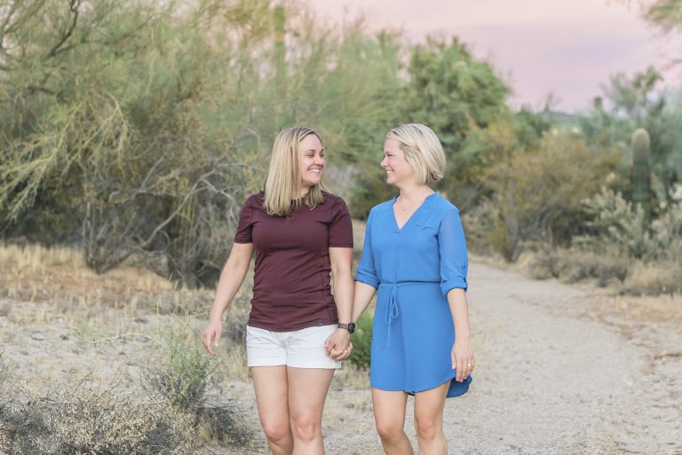 Arizona Engagement Photographers | DC Ranch Market Street, Scottsdale Arizona