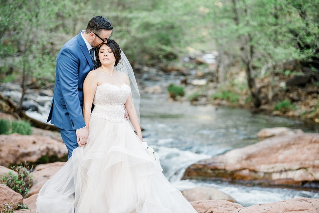 Wedding Photography at Le' Auberge, Sedona Arizona